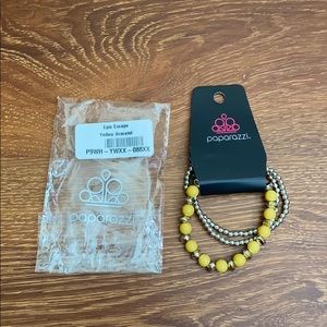 Epic Escape Yellow Bracelet